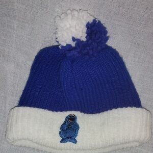 Cookie Monster Sesame Street Beanie Hat 🍪 EUC